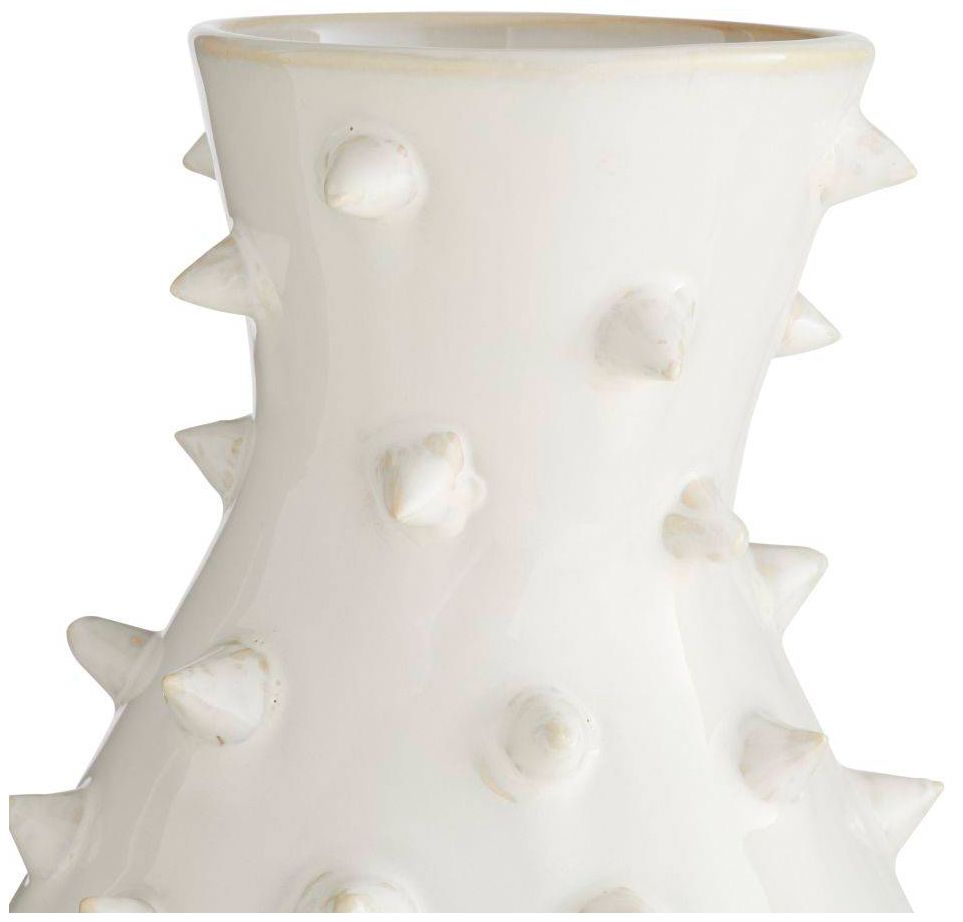 Image 4 Arteriors  Grenell Tall Vase Ivory Crackle more views
