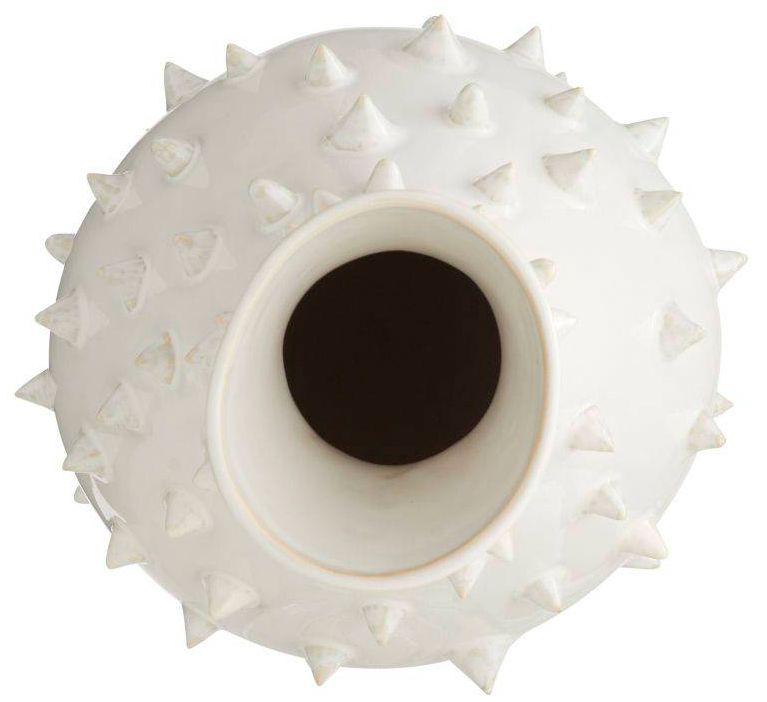 Image 5 Arteriors  Grenell Tall Vase Ivory Crackle more views