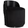 Arteriors Gretel Chair Black Suede