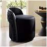 1_Arteriors Gretel Chair Black Suede