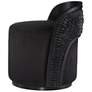 4_Arteriors Gretel Chair Black Suede more views
