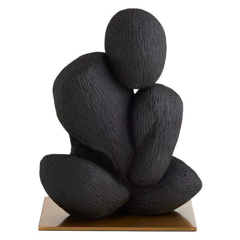 Image 2 Arteriors Grissom Sculpture Charcoal more views