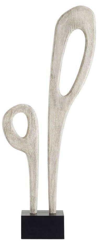 Image 2 Arteriors  Griswald Floor Sculpture Smoke more views