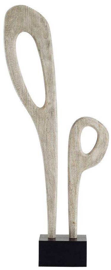 Image 3 Arteriors  Griswald Floor Sculpture Smoke more views