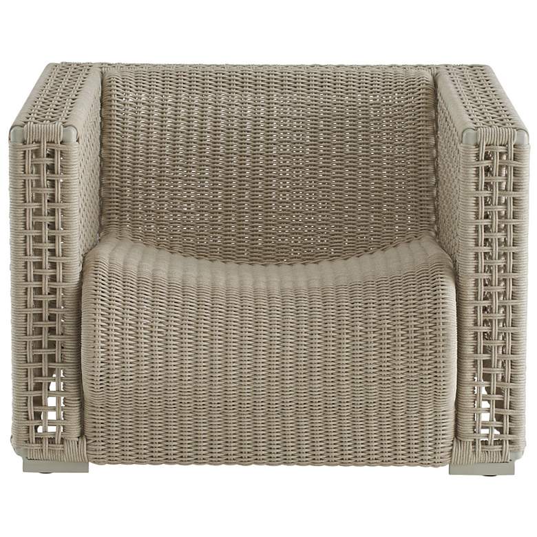 Image 3 Arteriors Guidry Outdoor Lounge Chair Buff Synthetic Rope more views
