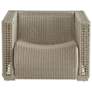 3_Arteriors Guidry Outdoor Lounge Chair Buff Synthetic Rope more views