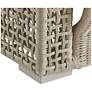 7_Arteriors Guidry Outdoor Lounge Chair Buff Synthetic Rope more views