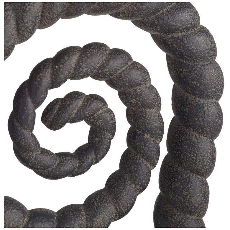 Image 4 Arteriors Gully Sculptures, Set of 2 Black more views