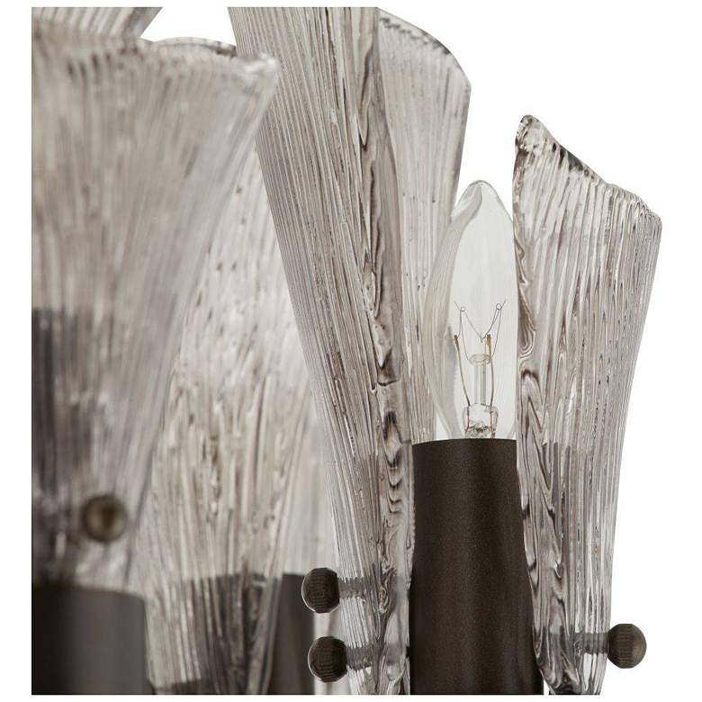 Image 6 Arteriors Gwendolyn Chandelier 24" Smoke English Bronze more views