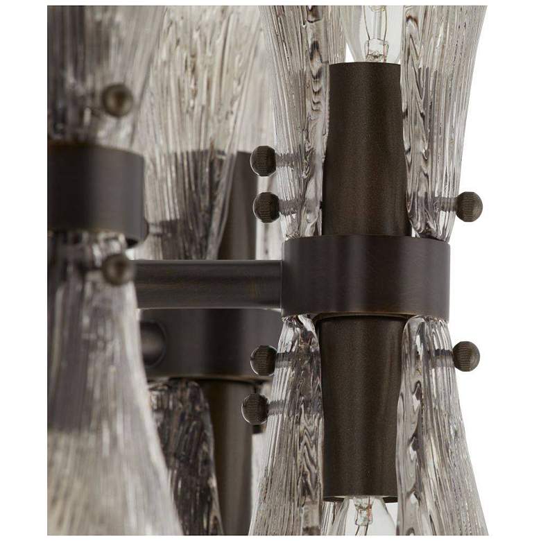 Image 7 Arteriors Gwendolyn Chandelier 24" Smoke English Bronze more views