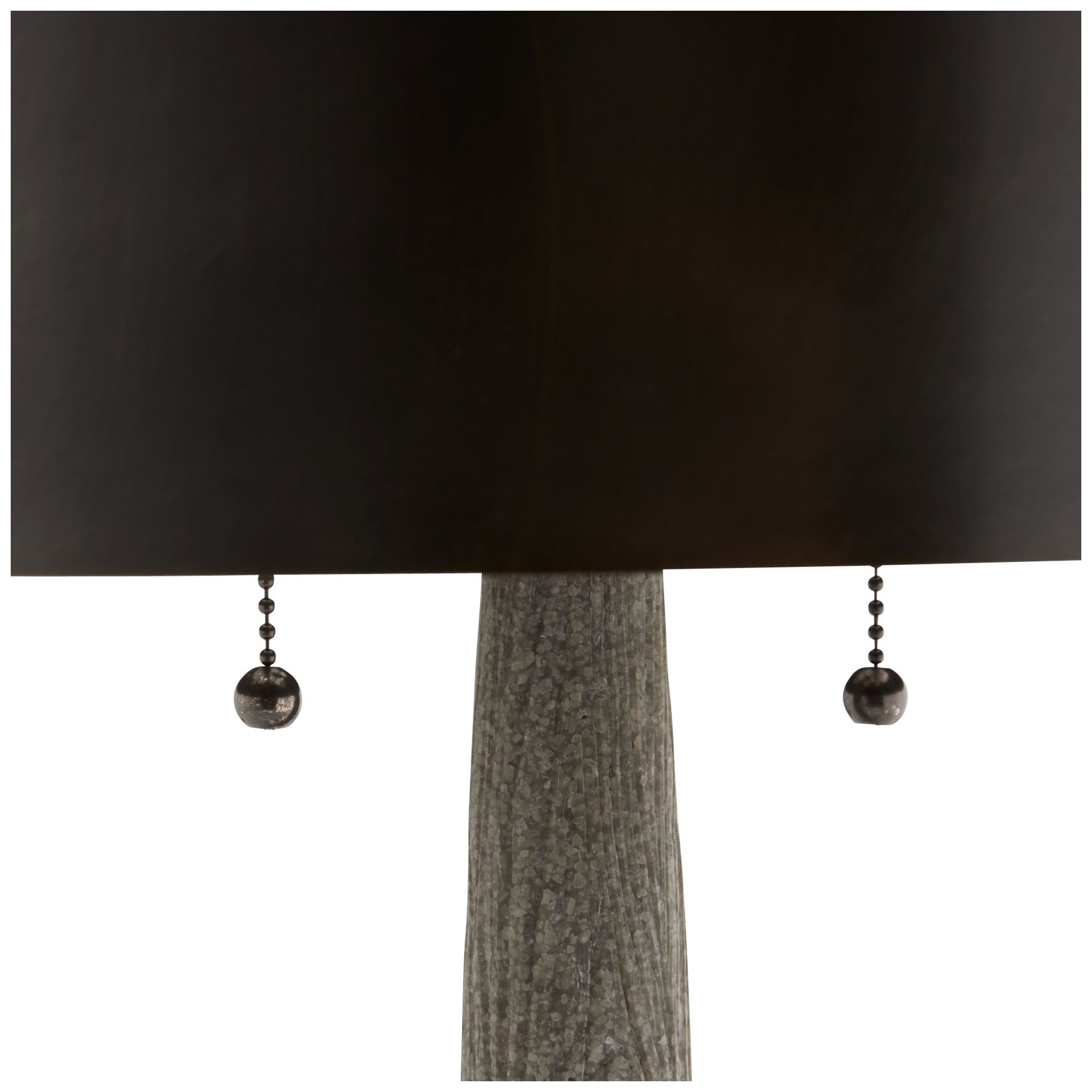Arteriors Haggard Rice Stone Lamp Graphite