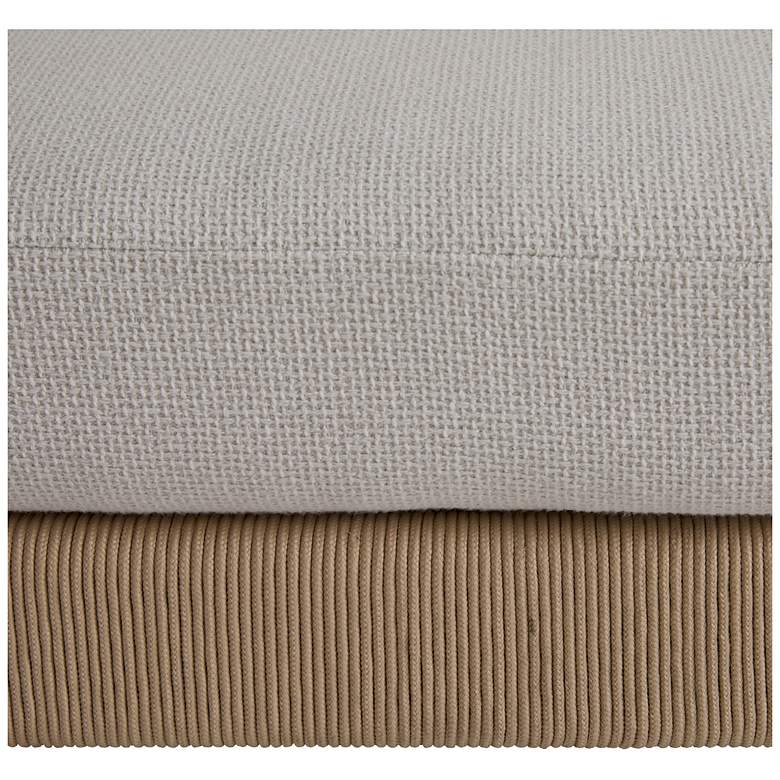 Image 5 Arteriors Halston Outdoor Sofa Pearl Outdoor Performance Boucle more views