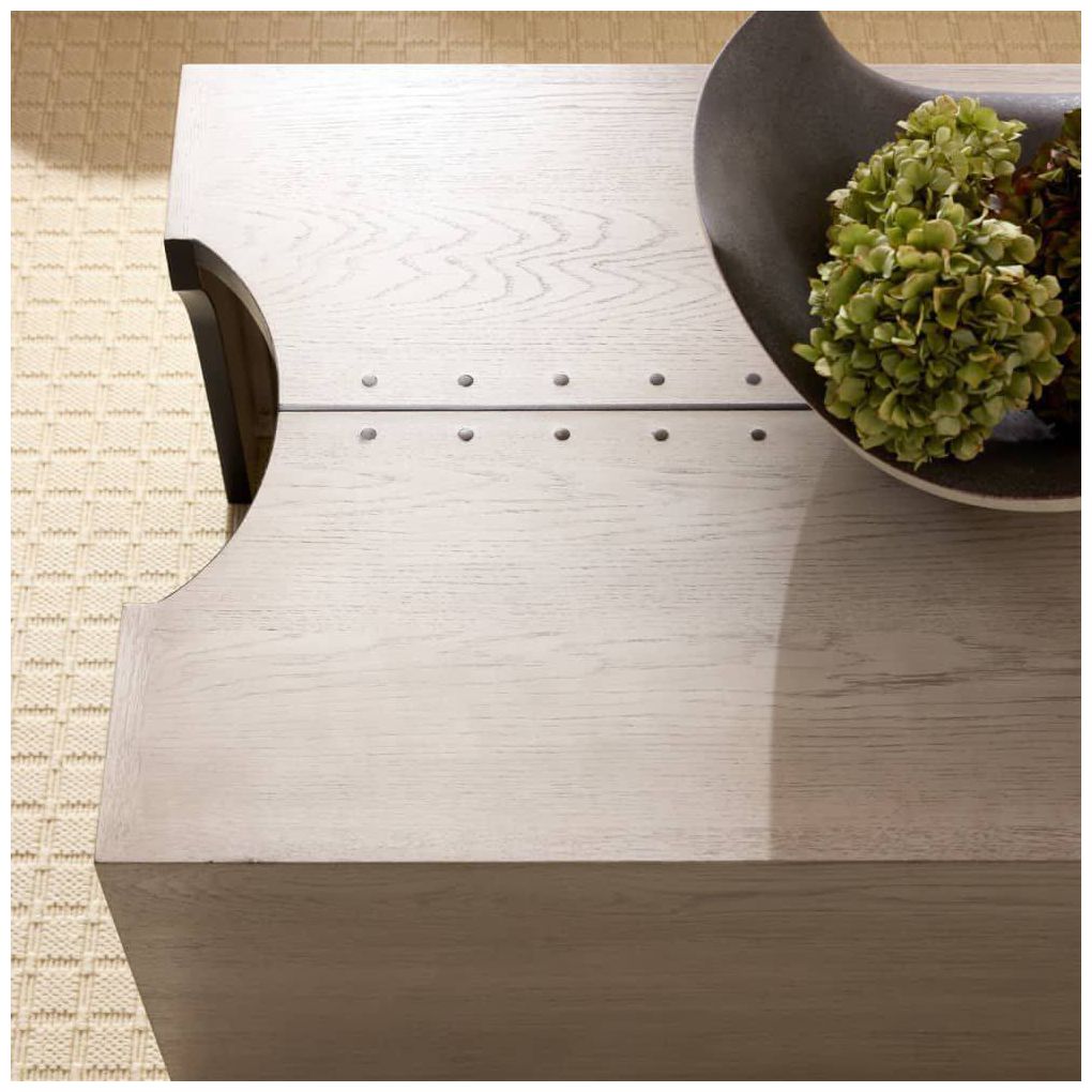 Arteriors  Halton Cocktail Table Smoke