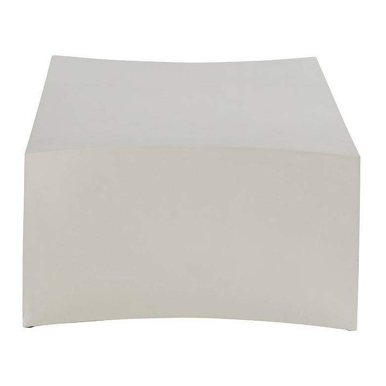 Image 2 Arteriors Haney Outdoor Cocktail Table Ivory more views