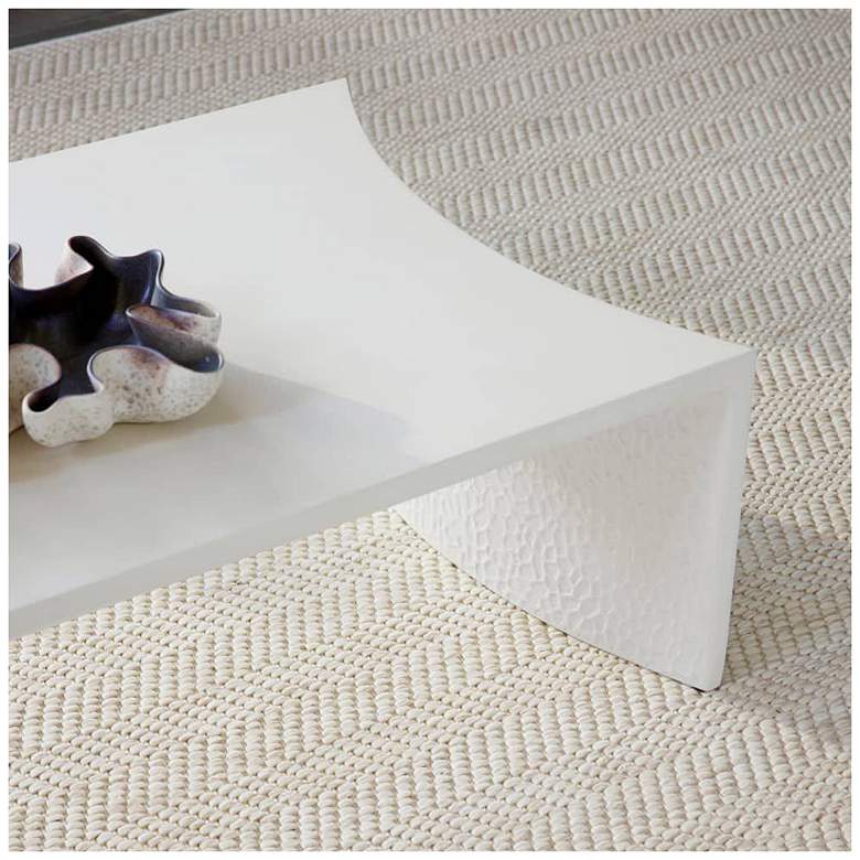 Image 7 Arteriors Haney Outdoor Cocktail Table Ivory more views