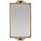 Arteriors Hardaway Mirror Antique Brass