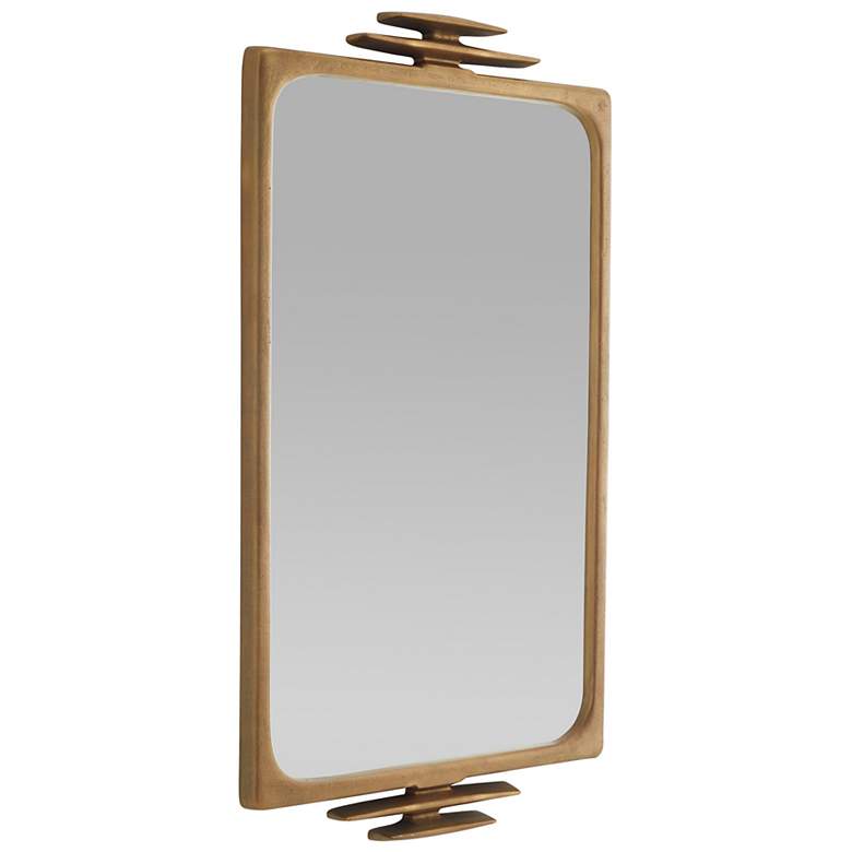 Image 3 Arteriors Hardaway Mirror Antique Brass more views