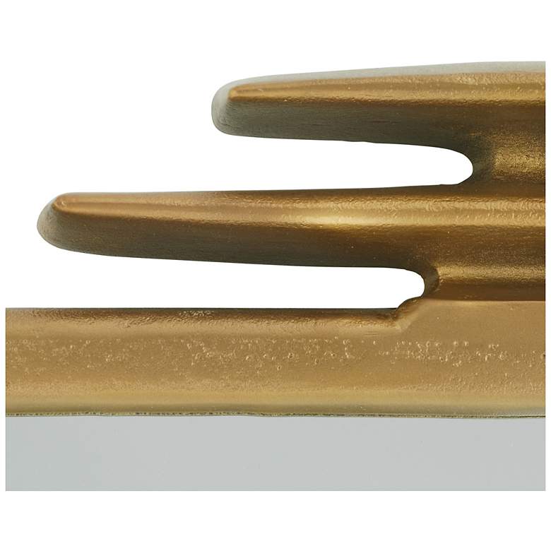 Image 6 Arteriors Hardaway Mirror Antique Brass more views