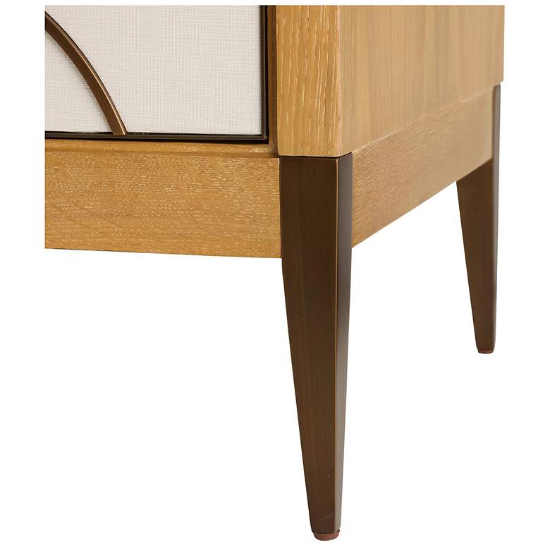 Image 4 Arteriors Hardin Cabinet Oyster more views