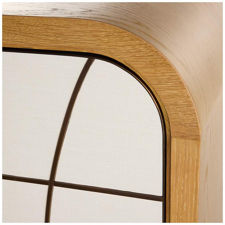 Image 5 Arteriors Hardin Cabinet Oyster more views