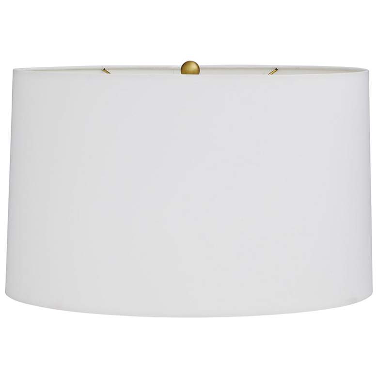 Image 7 Arteriors- Harleen Lamp- 30.5 inch White Ricestone, Graphite Ricestone more views