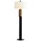 Arteriors Hartford Mango Wood Floor Lamp Black