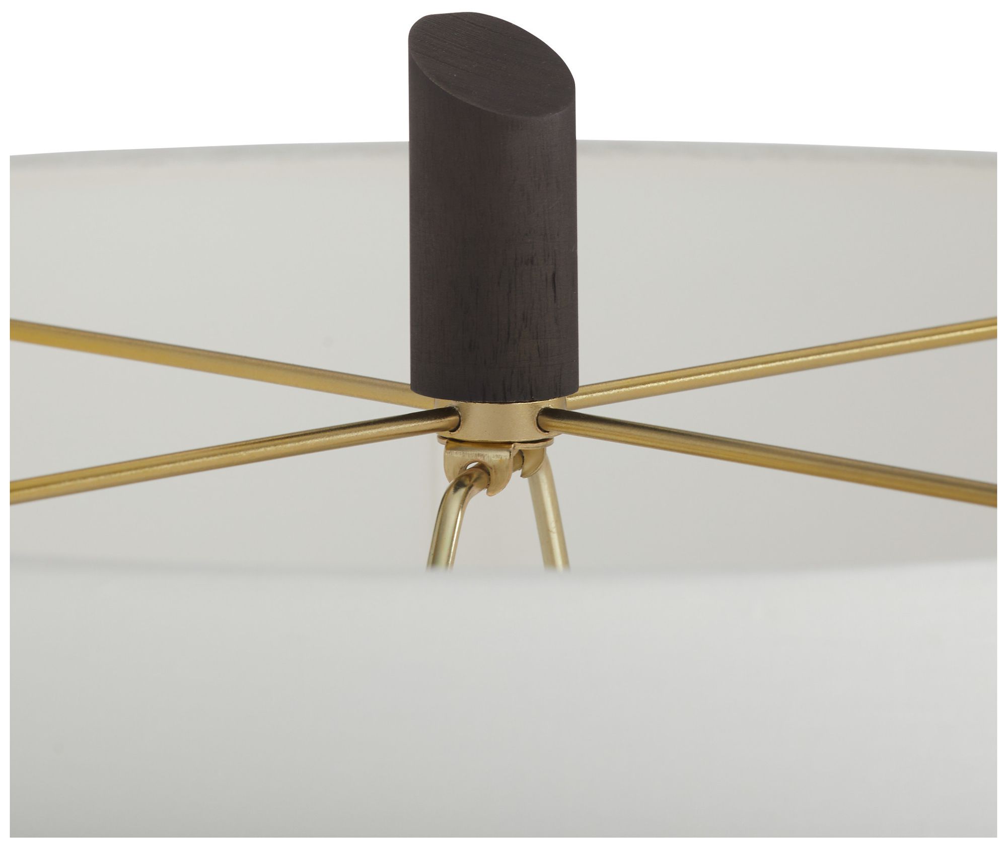 Image 5 Arteriors  Hartford Mango Wood Floor Lamp Black more views