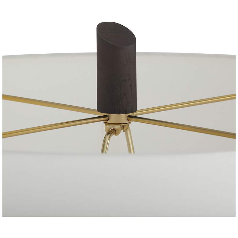 Image 5 Arteriors Hartford Mango Wood Floor Lamp Black more views