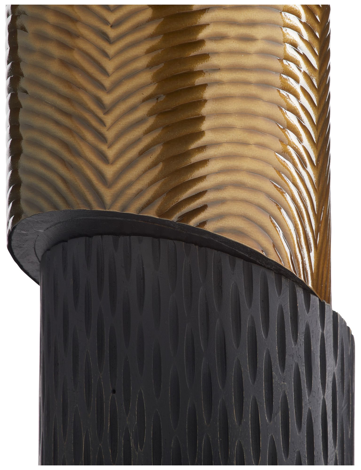 Image 6 Arteriors  Hartford Mango Wood Floor Lamp Black more views