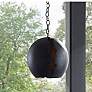1_Arteriors  Hartland Pendant 16" Matte Charcoal