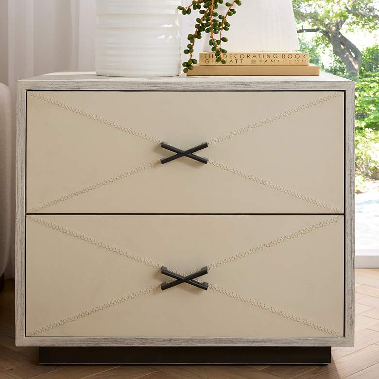 Image 1 Arteriors Hartzel Side Table Smoke