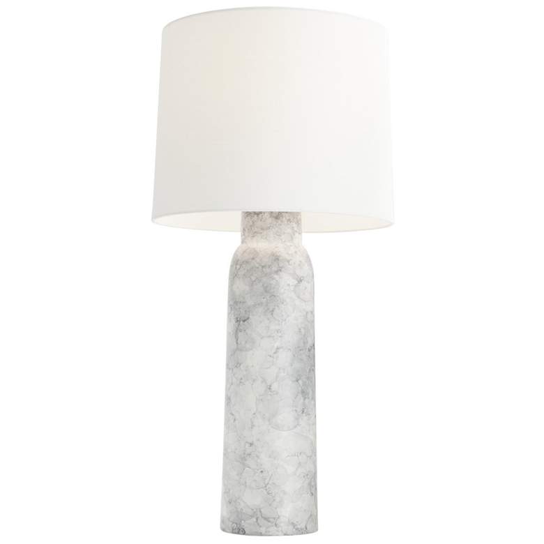 Image 1 Arteriors Heather Porcelain Lamp Thundercloud