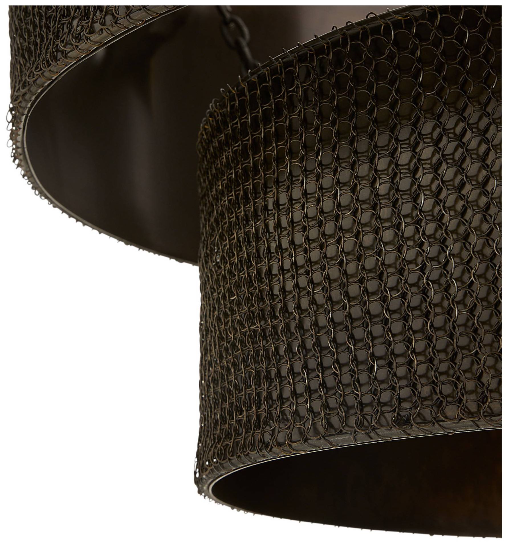 Image 7 Arteriors Hecche Chandelier 35" Carbon more views