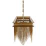 7_Arteriors  Heiress Linear Chandelier 48" Vintage Brass more views