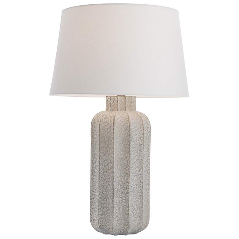 Image 1 Arteriors Henrietta Porcelain Lamp Lunar Reactive
