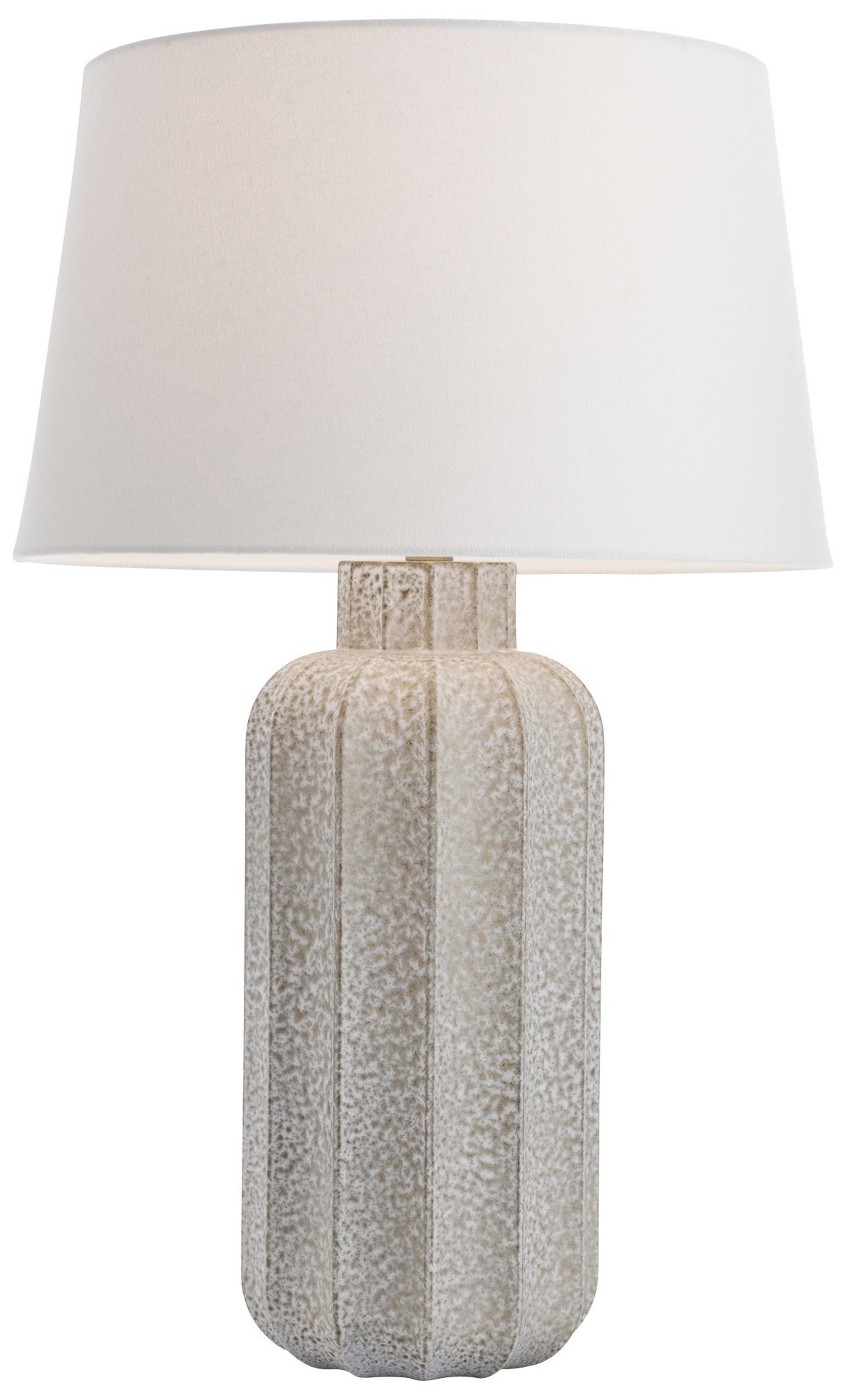 Image 3 Arteriors Henrietta Porcelain Lamp Lunar Reactive more views