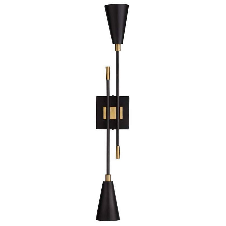 Image 3 Arteriors  Herrera Sconce 33" Antique Brass more views