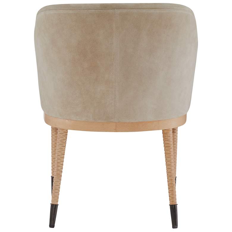 Image 5 Arteriors Hershel Dining Chair Taupe Suede more views