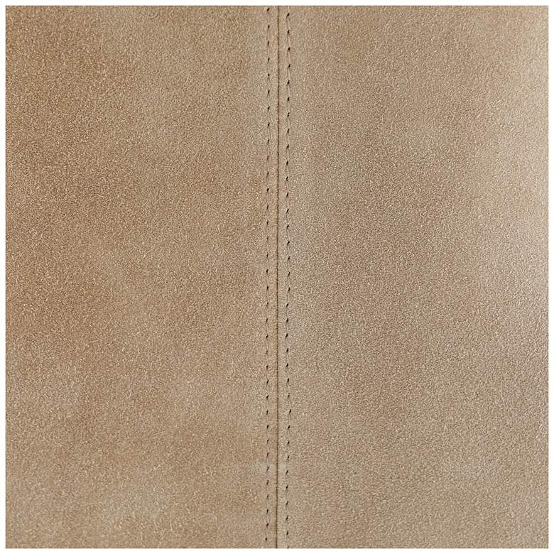 Image 6 Arteriors Hershel Dining Chair Taupe Suede more views