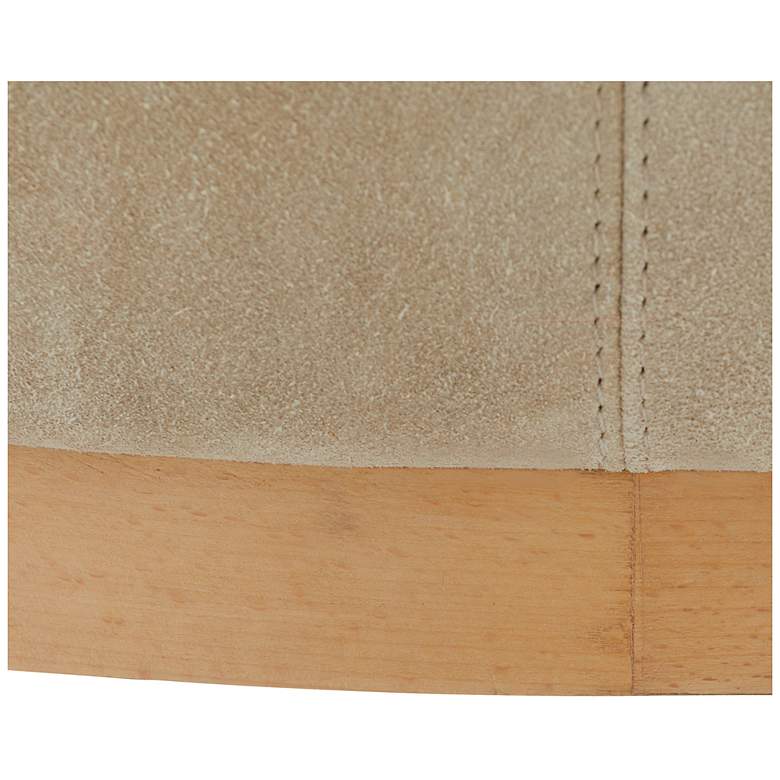 Image 7 Arteriors Hershel Dining Chair Taupe Suede more views