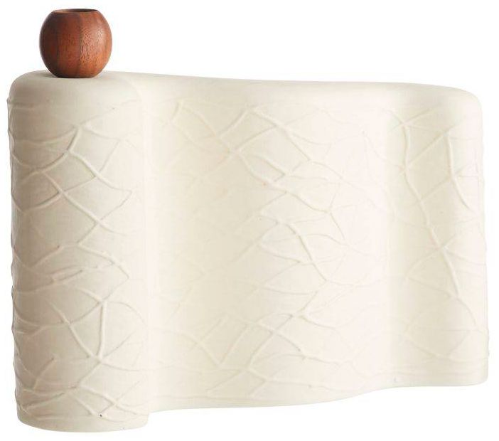 Image 3 Arteriors  Hesner Candleholders, Set of 3 Matte Eggshell more views