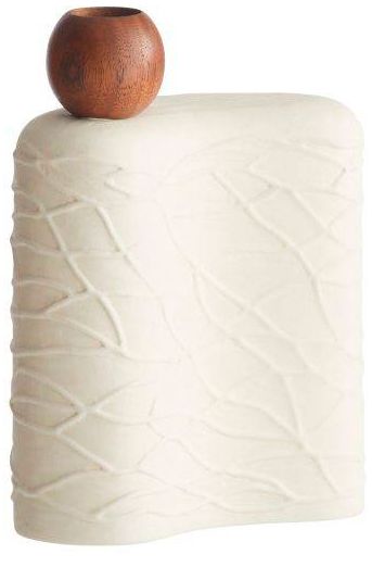 Image 4 Arteriors  Hesner Candleholders, Set of 3 Matte Eggshell more views