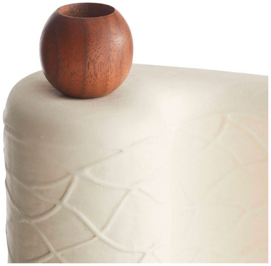 Image 6 Arteriors  Hesner Candleholders, Set of 3 Matte Eggshell more views