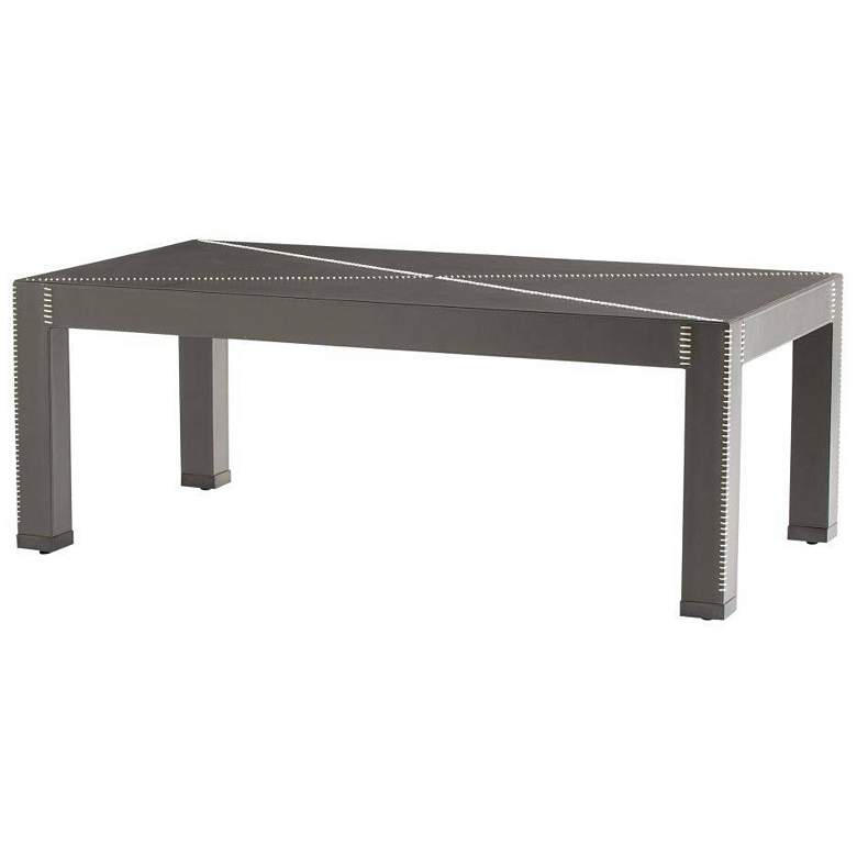 Image 2 Arteriors Hidalgo Cocktail Table Dim Gray more views