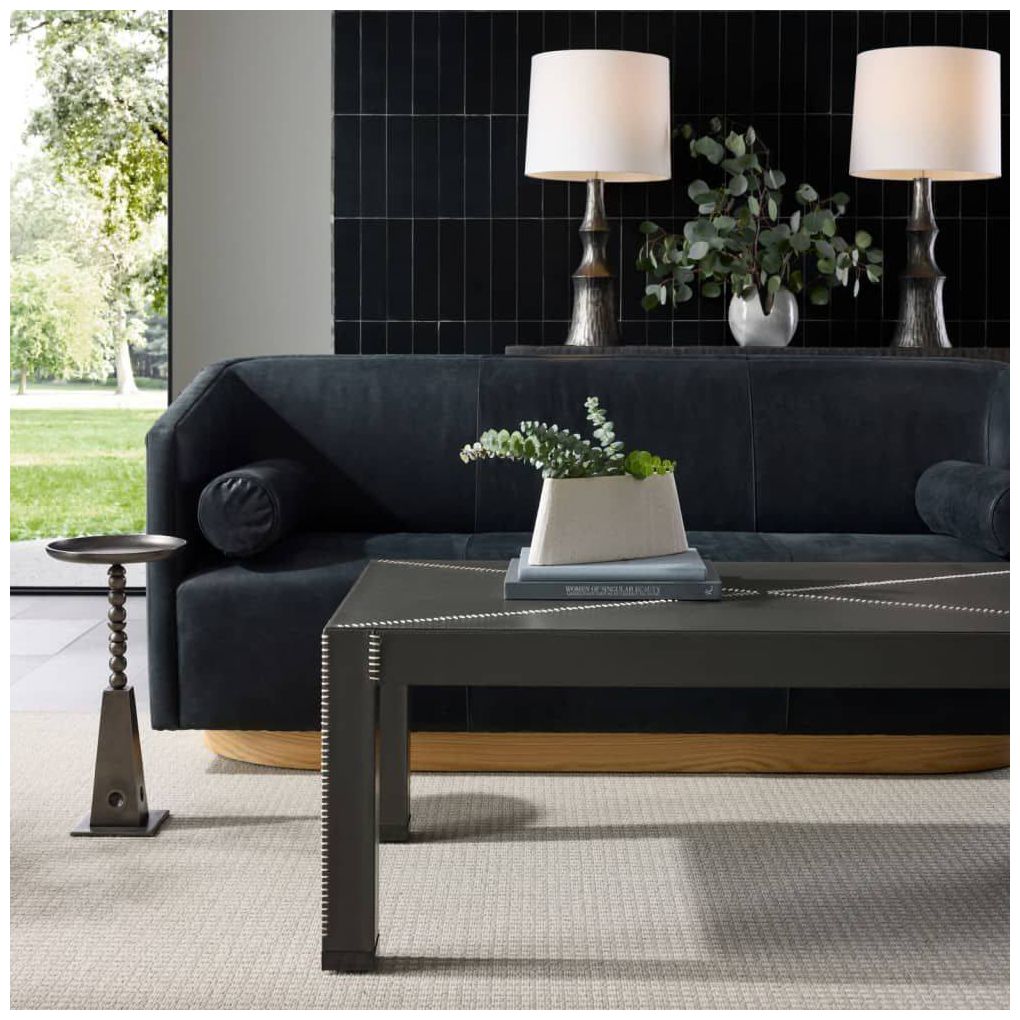 Arteriors  Hidalgo Cocktail Table Dim Gray