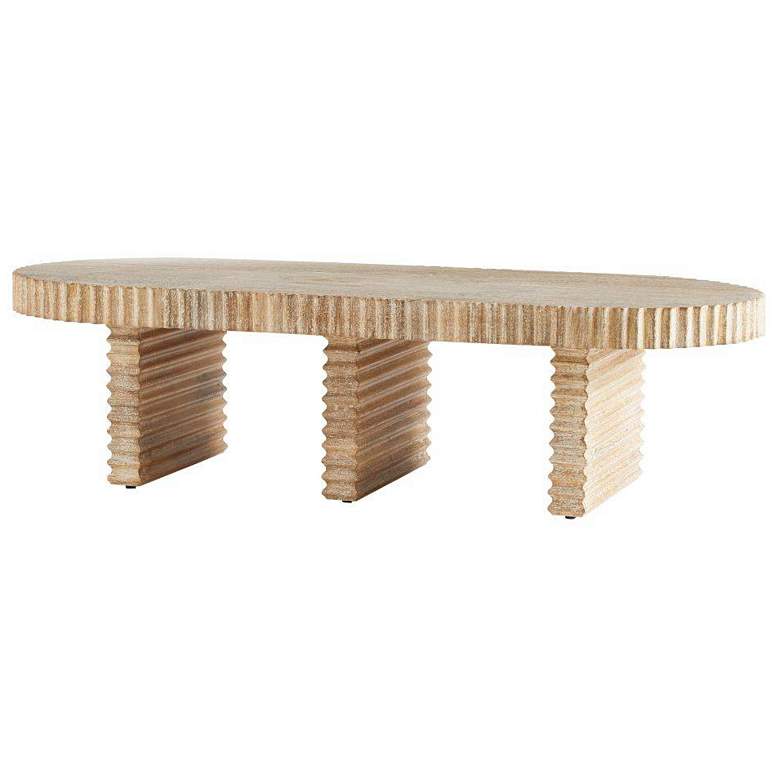 Image 2 Arteriors Hilbeck Coffee Table Limed Wash more views