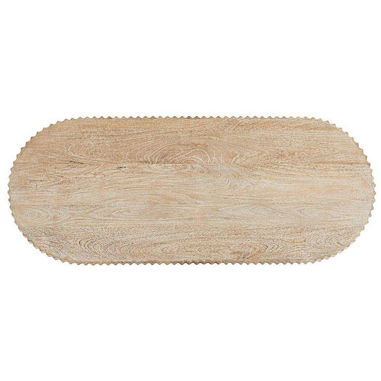 Image 7 Arteriors Hilbeck Coffee Table Limed Wash more views