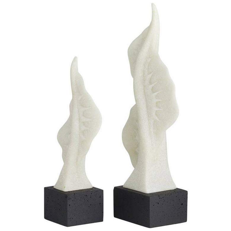 Image 3 Arteriors Hiro Sculptures, Set of 2 Ivory more views