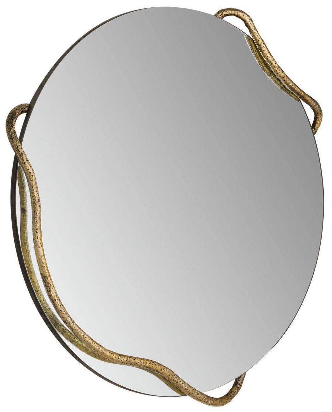 Image 2 Arteriors Hissara Mirror Antique Brass more views