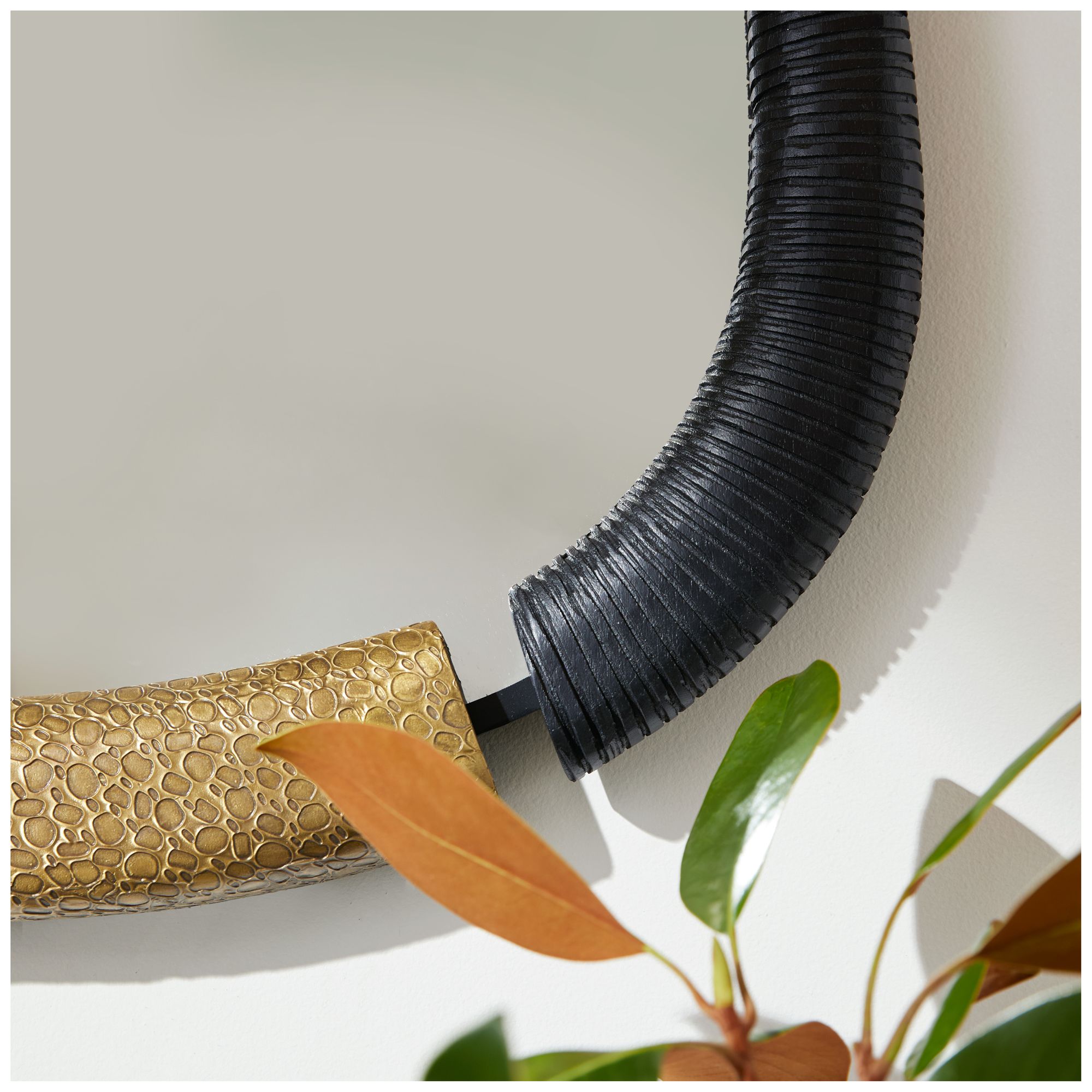 Arteriors  Hitchcock Mirror Ebony